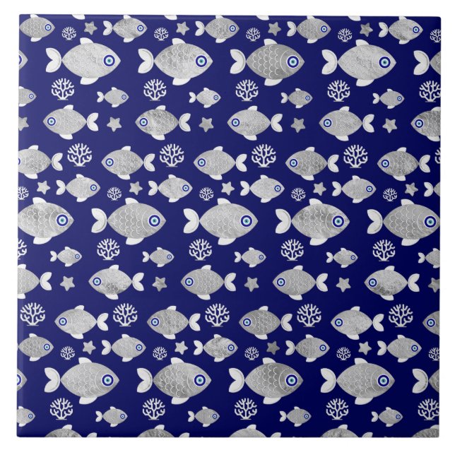 Padrão de Mau de Peixe de Prata (Frente)