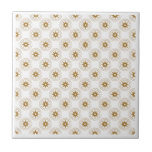 Padrão de Medalhão de Estrelas Douradas Modernas<br><div class="desc">Design moderno com medalhões de estrelas douradas sobre fundo branco. Design simples, moderno e limpo. Crie seu próprio padrão personalizado carregando uma nova imagem ou use o botão "mensagem" para entrar em contato com o designer para obter ajuda. Para criar seu próprio design de padrão: 1. Selecione personalizar este modelo....</div>