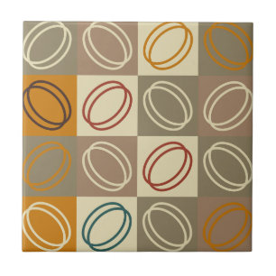 Padrão de meio século moderno dos anos 50 l Brown