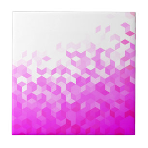 Padrão de Mel Branco Rosa - Escolher Cores