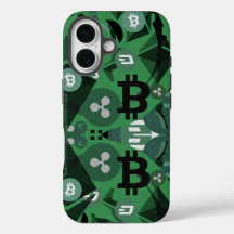 Padrão de Moeda Digital Verde С ryptocurrency