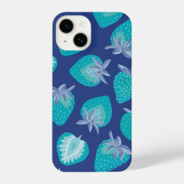 Padrão de Morango Azul