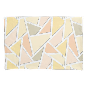 Padrão de mosaico amarelo limão
