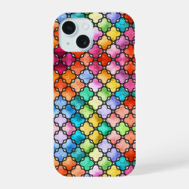 Padrão de mosaico arco-íris