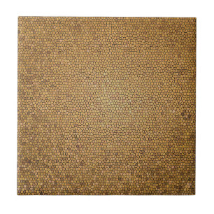 Padrão de Mosaico Dourado