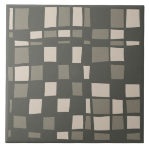 Padrão de mosaico na cor verde da Cinza