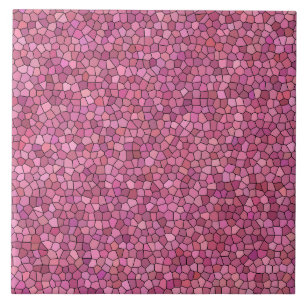 Padrão de Mosaico Rosa
