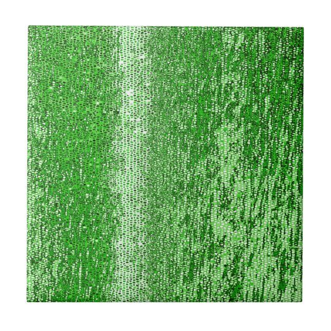 Padrão de mosaico verde (Frente)