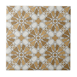 Padrão de mosaico Zellige marroquino de luxo
