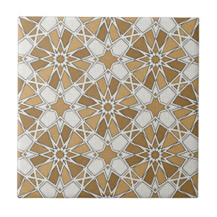 Padrão de mosaico Zellige marroquino de luxo