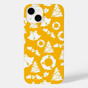 Padrão de Natal Amarelo