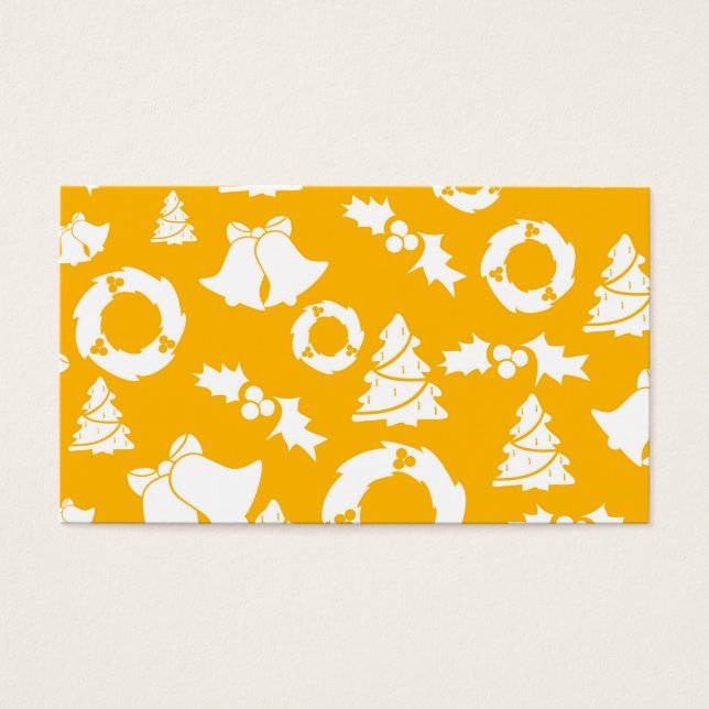 Padrão de Natal Amarelo (Frente)