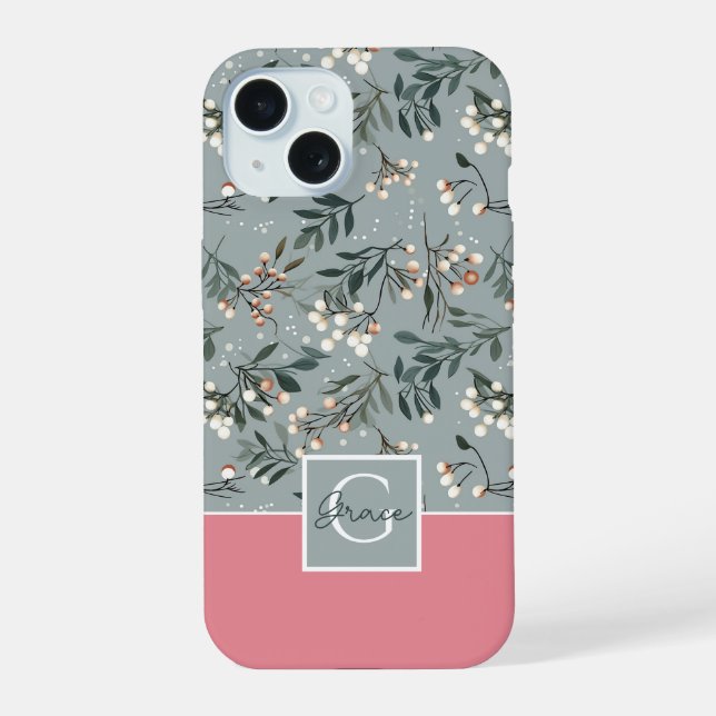 Padrão de Natal com Blocos de Cores Festivas (Verso)