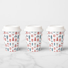 Padrão de Natal escandinavo simples