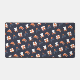 Padrão de Natal Moderno e Bonito Sem Olhos