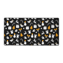 Padrão de Natal sem costura da Trendy Negra