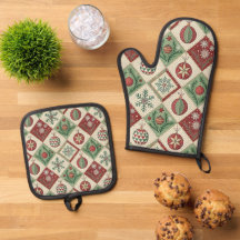 Padrão de Natal Xadrez Colcha de Retalhos Vintage