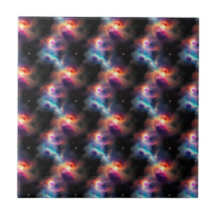 Padrão de Nebulosas Galácticas com Sinfonia Estela