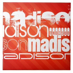 Padrão de nome personalizado em faixas laranja neo