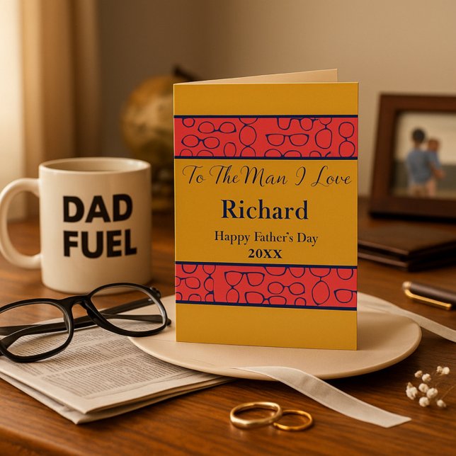 Padrão de óculos de cartão do pai (Criador carregado)