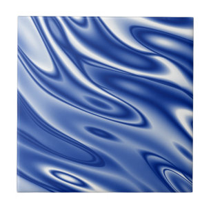 Padrão de ondas azuis