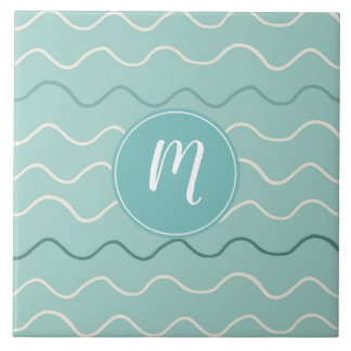 Padrão de ondas brancas