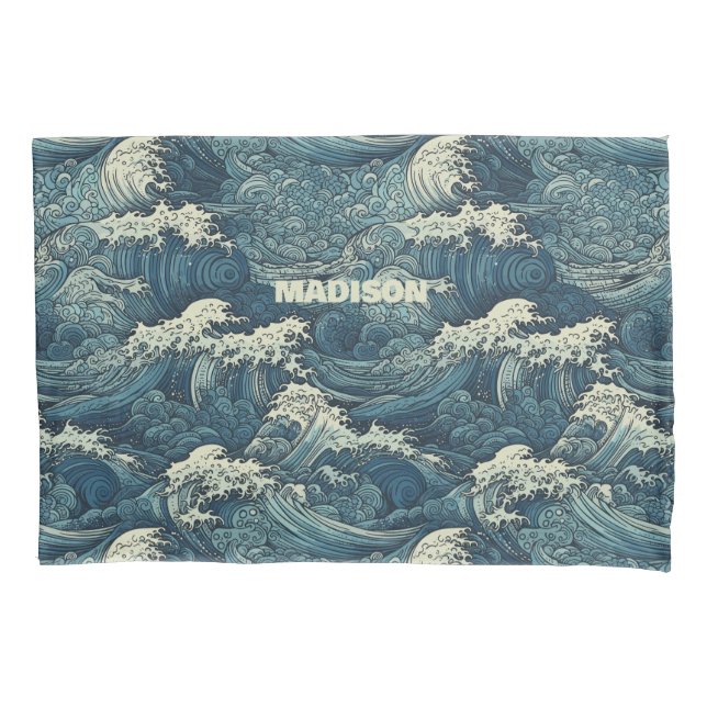 Padrão de Ondas de Nome Personalizado (Frente)
