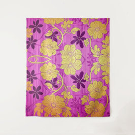 Padrão de Ouro Rosa ORIENTAL - Tapeçaria