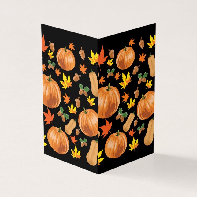 Padrão de Outono Laranja Abóbora (Exterior)