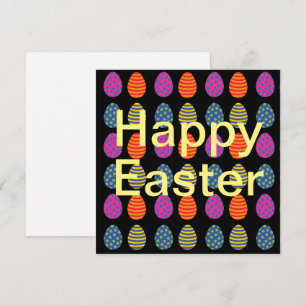 Padrão de Ovos de Páscoa Colorido