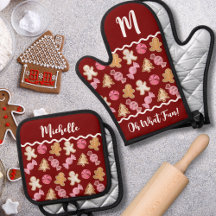 Padrão de Pão de Mel de Natal Personalizado