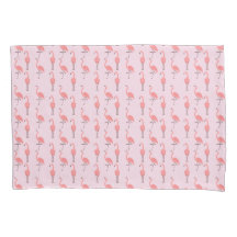 Padrão de pássaro de flamingo rosa aleatório