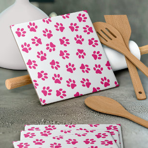 Padrão De Patas, Patas Cachorros, Patas Rosa