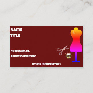 Padrão de patch, Cartão de visita de 3,5" x 2,0"