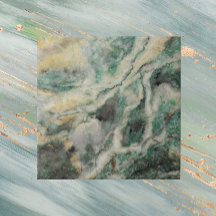 Padrão de Pedra Mineral Marinha Verde