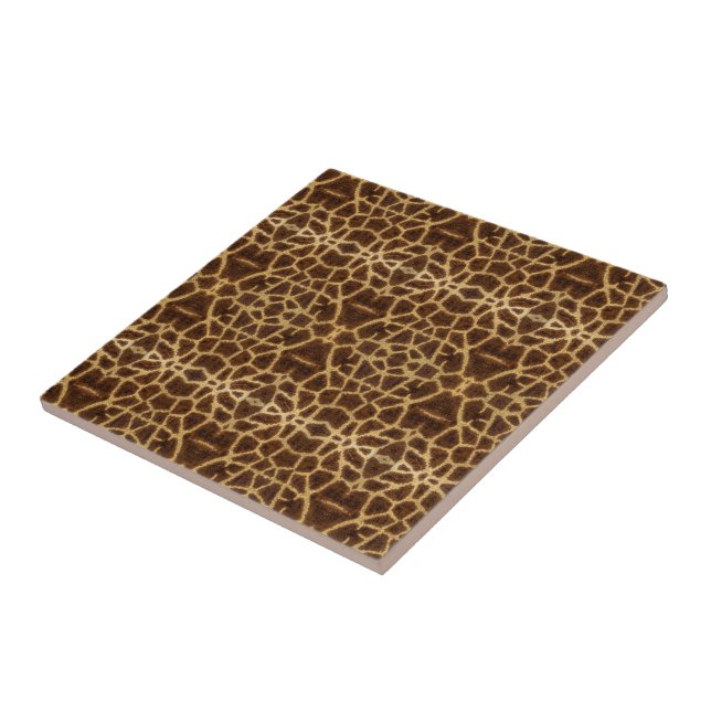 Padrão de Pelo de Girafa Exótico da Moda Impressão (Lateral)