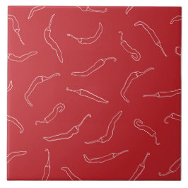 Padrão de Peppers Red Chili