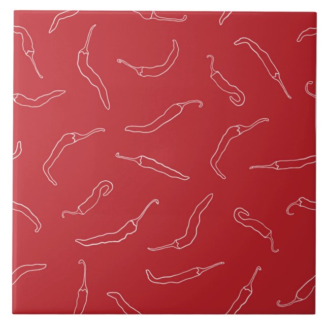 Padrão de Peppers Red Chili (Frente)