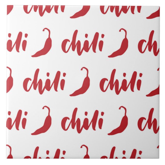 Padrão de Peppers Red Chili (Frente)