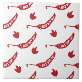 Padrão de Peppers Red Chili