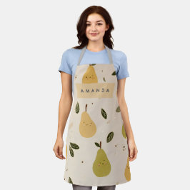 Padrão de pera branca personalizado