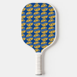 Padrão de Pickleball Azul