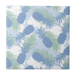 Padrão de Pineapple do Pastel Tropical