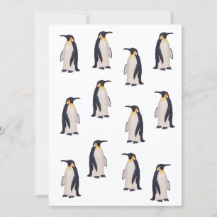 Padrão de Pinguins Fofos