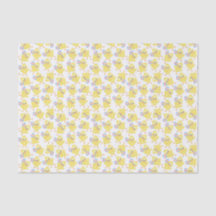 Padrão de Pintinho Amarelo-Cute | Papel para tecid