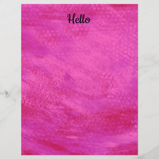 Padrão de Pintura Rosa Cereja (Frente)