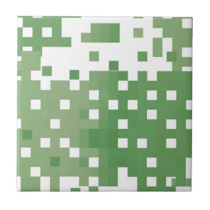 Padrão de pixel verde