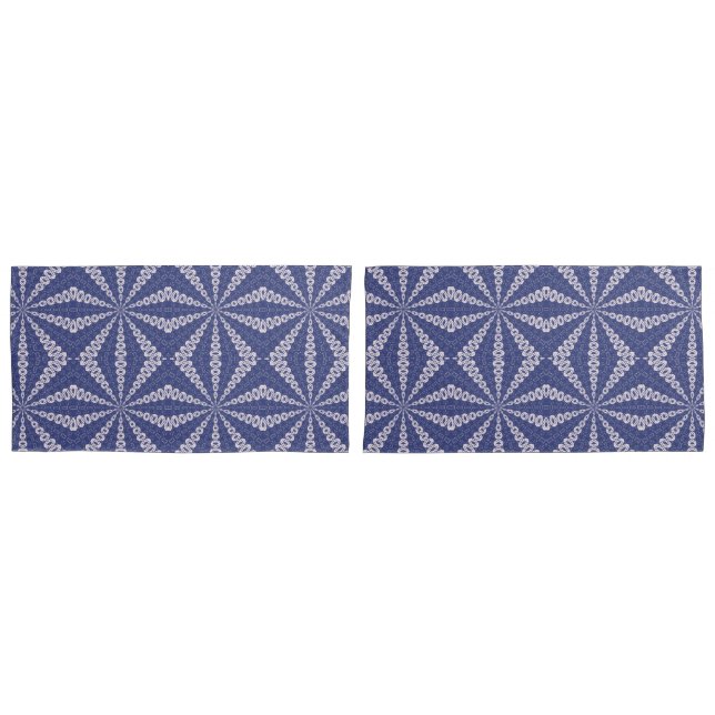 Padrão de Preditor de Sorte de Origami Azul Marinh (Frente - conjunto)