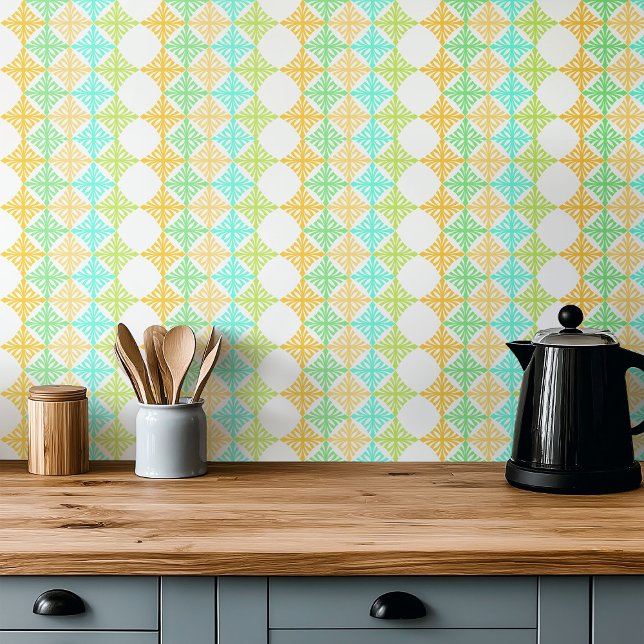 Padrão de punção de citros com arte retró deco ver (Criador carregado)