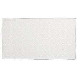 Padrão de Quatrefoil Branco